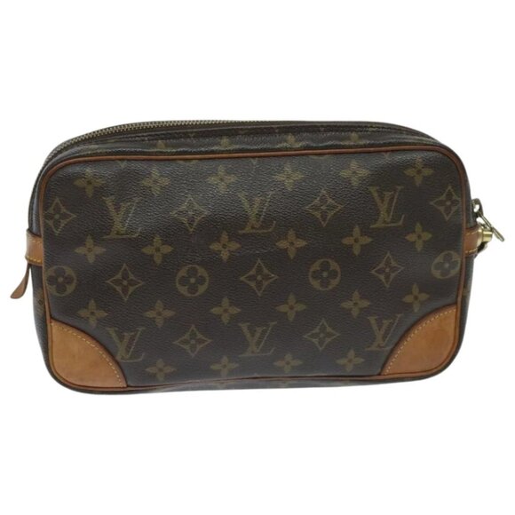 LOUIS VUITTON Monogram Marly Dragonne GM Clutch Bag - Picture 2 of 14